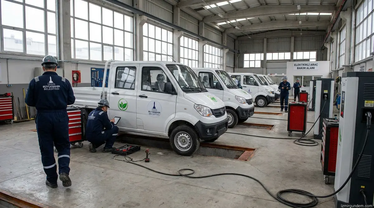 İzmir'in Elektrikli Araç Filosu 7,5 Milyon Kilometrede Yüzde 81