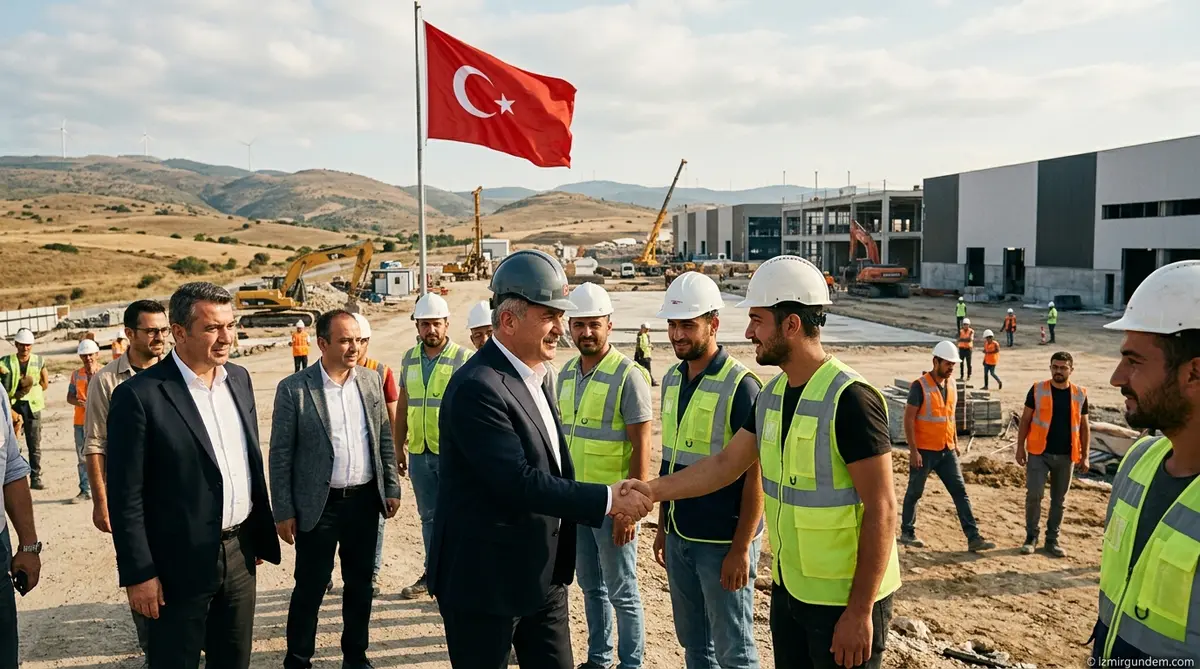 İzmir'in Kuzeyinde Dev Yatırım Hamlesi: 23 Bin Yeni İstihdam...