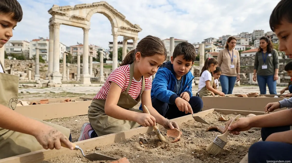 İzmir'in Tarihi Mirası Çocukların Ellerinde Hayat...