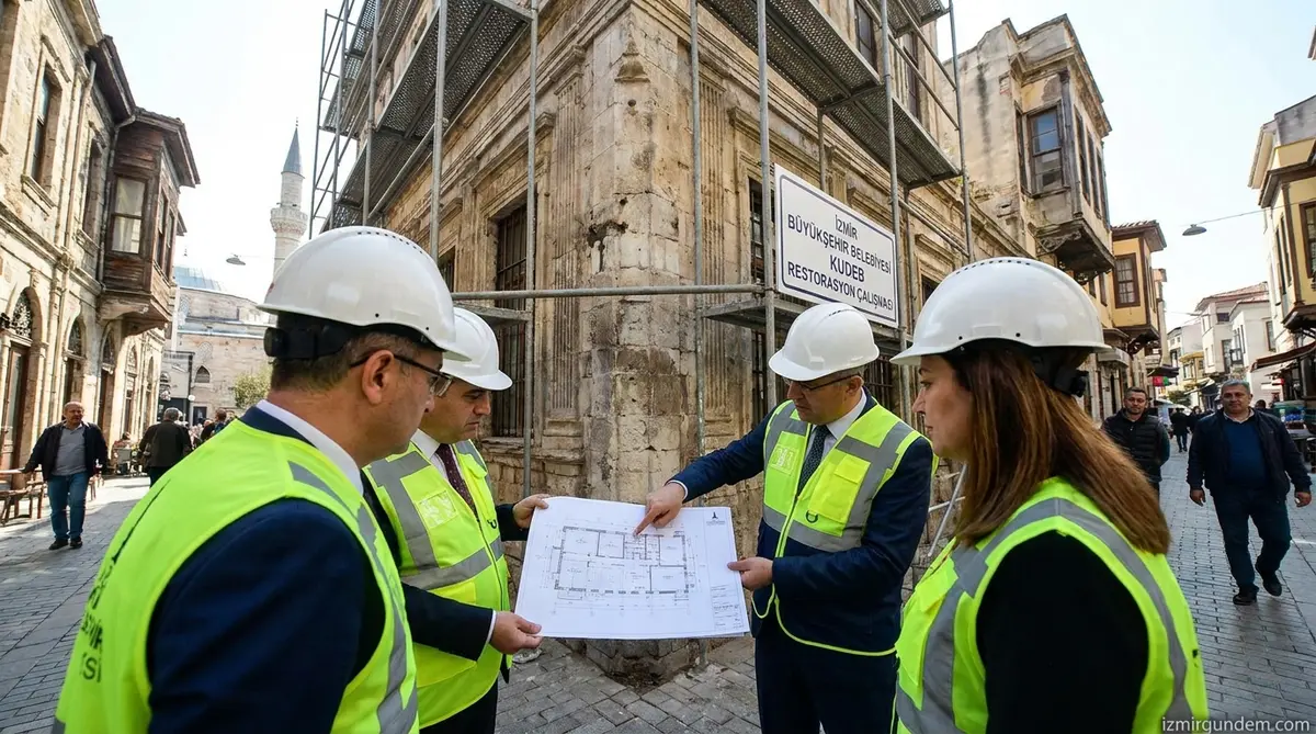 İzmir'in Tarihi Mirasına 29 İlçede KUDEB Kalkanı
