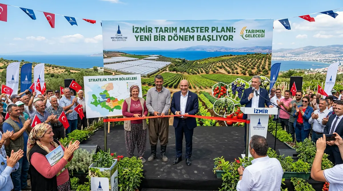 İzmir'in Tarım Master Planı'nda Yeni Dönem Başlıyor