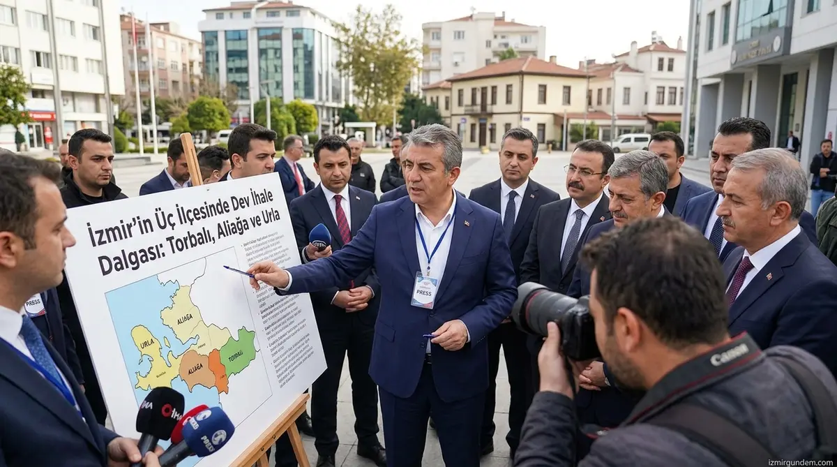 İzmir'in Üç İlçesinde Dev İhale Dalgası: Torbalı, Aliağa ve Urla...