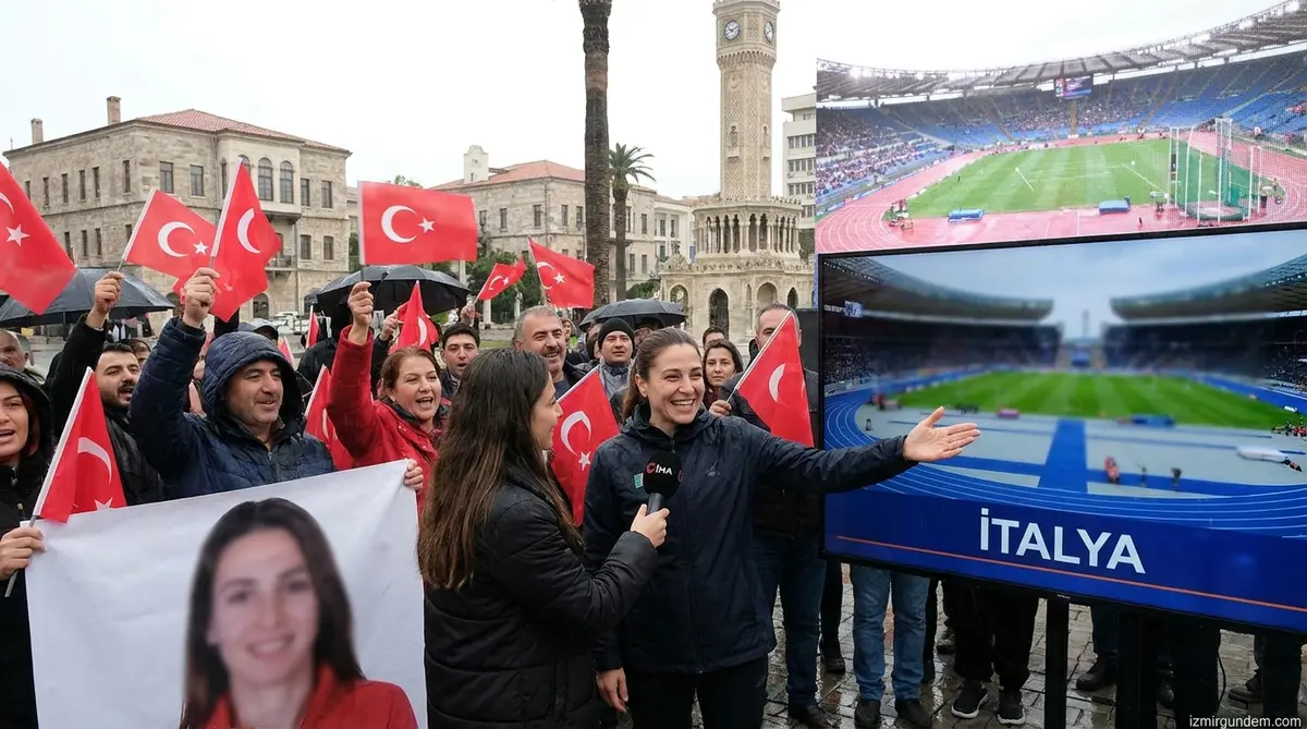 İzmirli Eda Savcıgil İtalya'da Tarih Yazdı