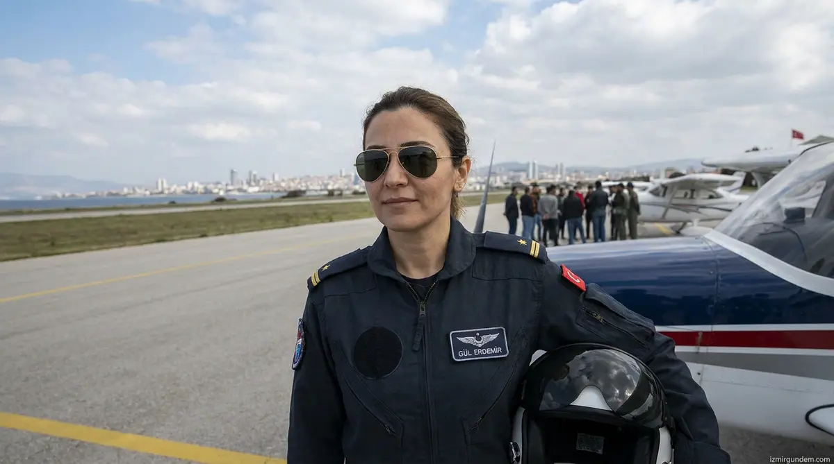 İzmirli Gül Erdemir Gökyüzünde ve Pistte Sınır...