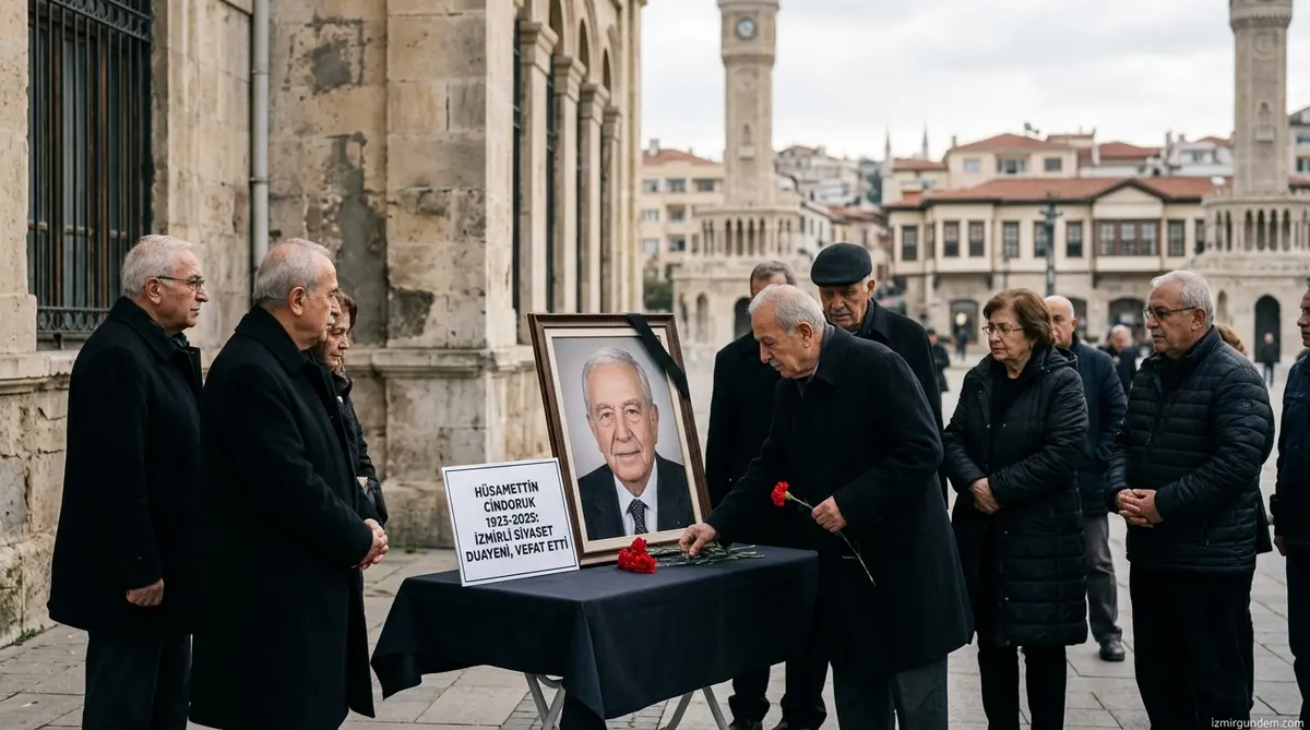 İzmirli Siyaset Duayeni Hüsamettin Cindoruk 92 Yaşında Vefat Etti