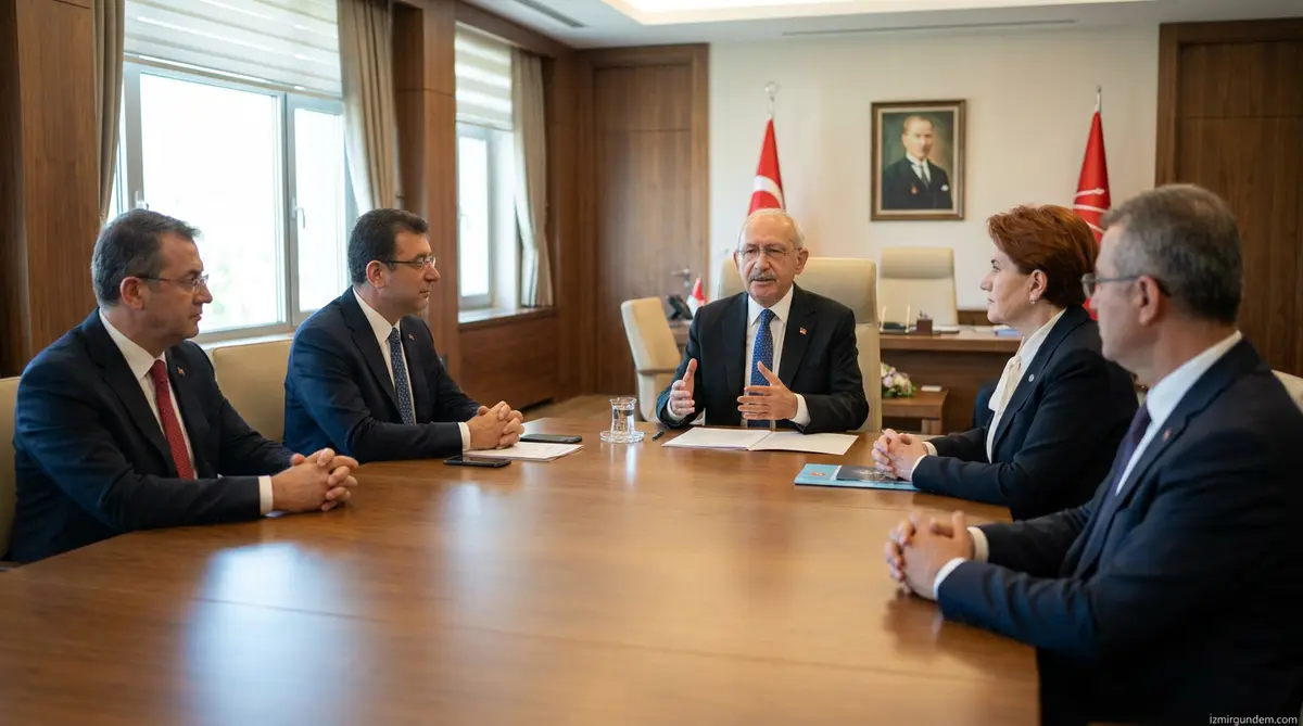 İzmirli Siyasetçiler Ankara'da Kılıçdaroğlu ile Buluştu
