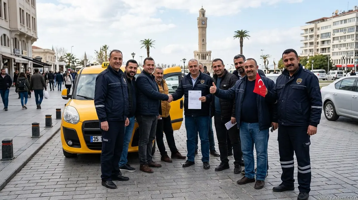 İzmirli Taksiciler Kazandı: Martı TAG İçin İstanbul'da Denetim Başlıyor