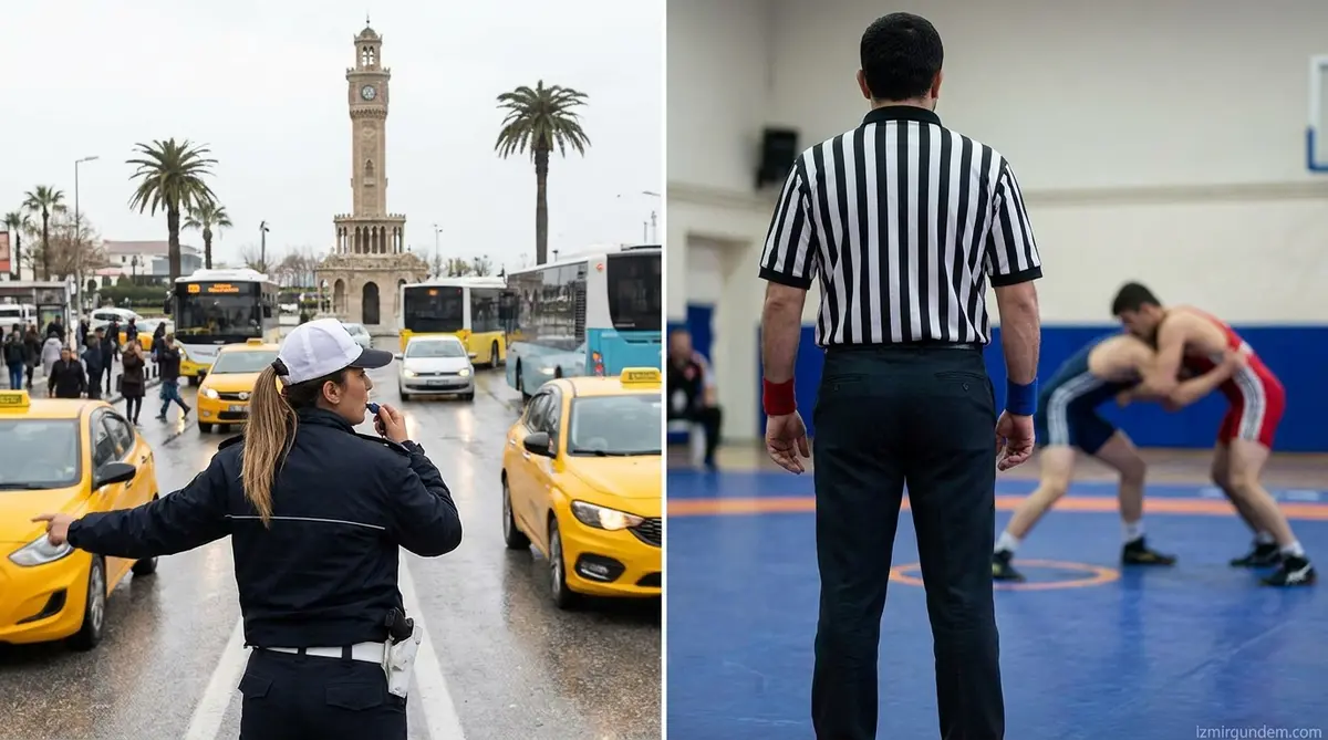 İzmirli Trafik Polisi Duygu Akbulut Hem Yolları Hem Minderi Yönetiyor
