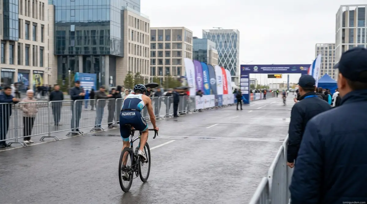 İzmirli Triatlet Gültigin Er Asya Kupası’nda Olimpiyat Kapısını