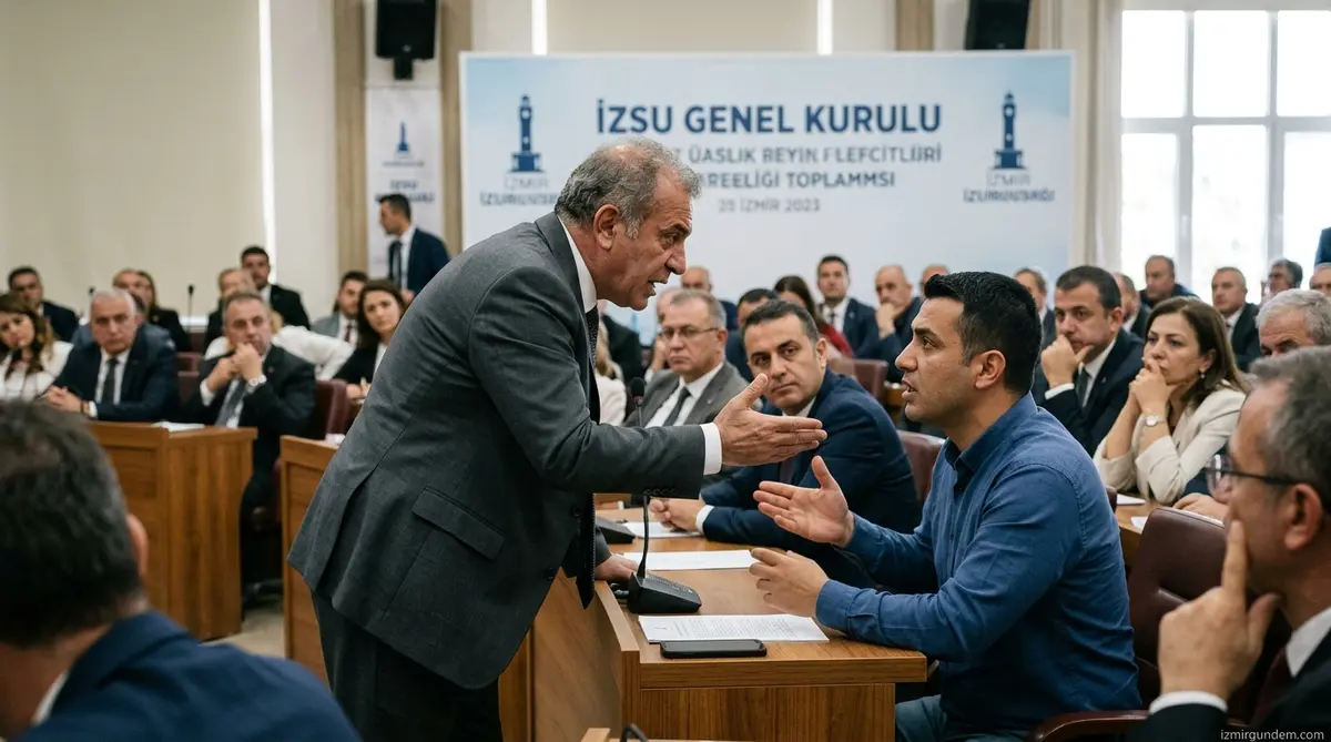 İZSU Genel Kurulu'nda Suya Yeni Tarife ve Sert Tartışma