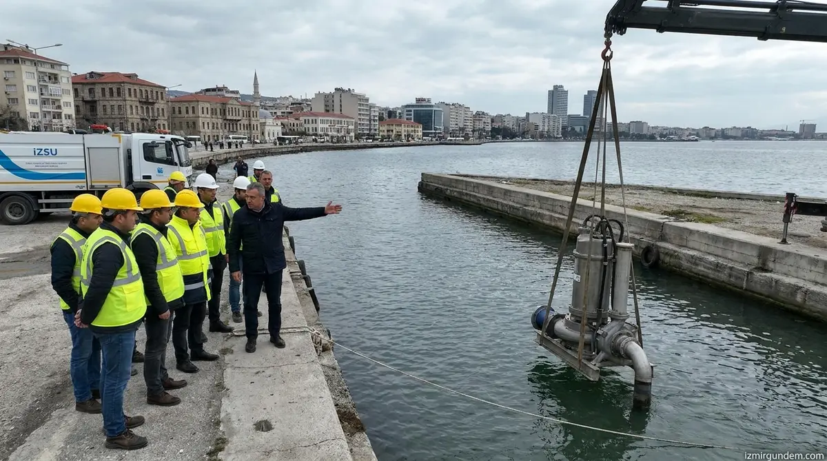 İZSU İzmir Körfezi İçin Düğmeye Bastı: Meles ve...