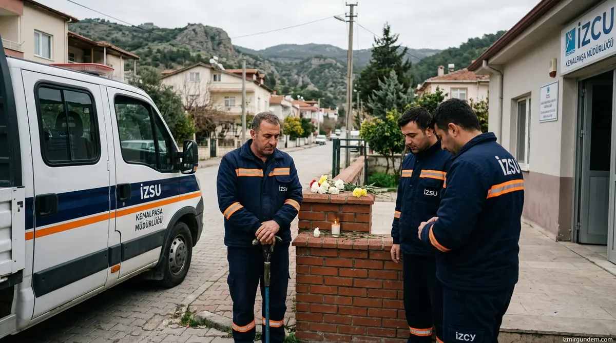 İZSU Kemalpaşa Personeli Bilal Bahadır Yaşamına Son...