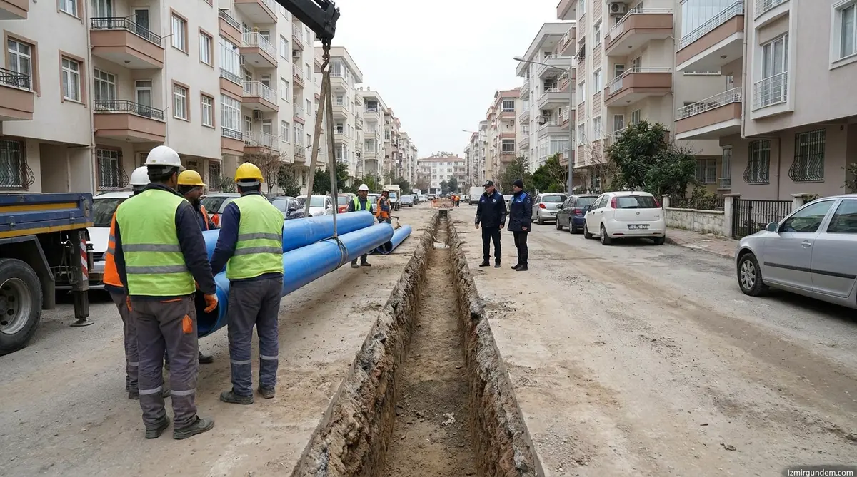 İZSU'dan İzmir'in Kuzeyine 147 Milyonluk Dev Altyapı Hamlesi