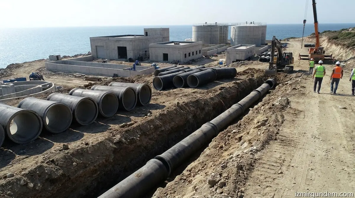 İZSU'dan İzmir'in Kuzeyine 3,5 Milyarlık Altyapı Yatırımı