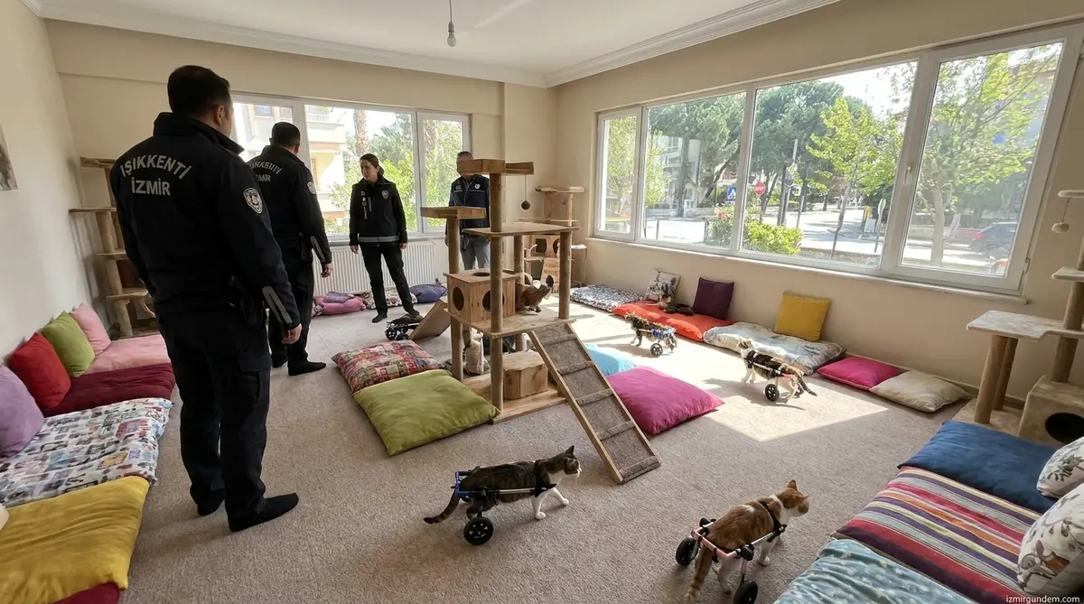 Işıkkent Engelli Kedi Evi Açıldı: Kafes Devri Sona Eriyor