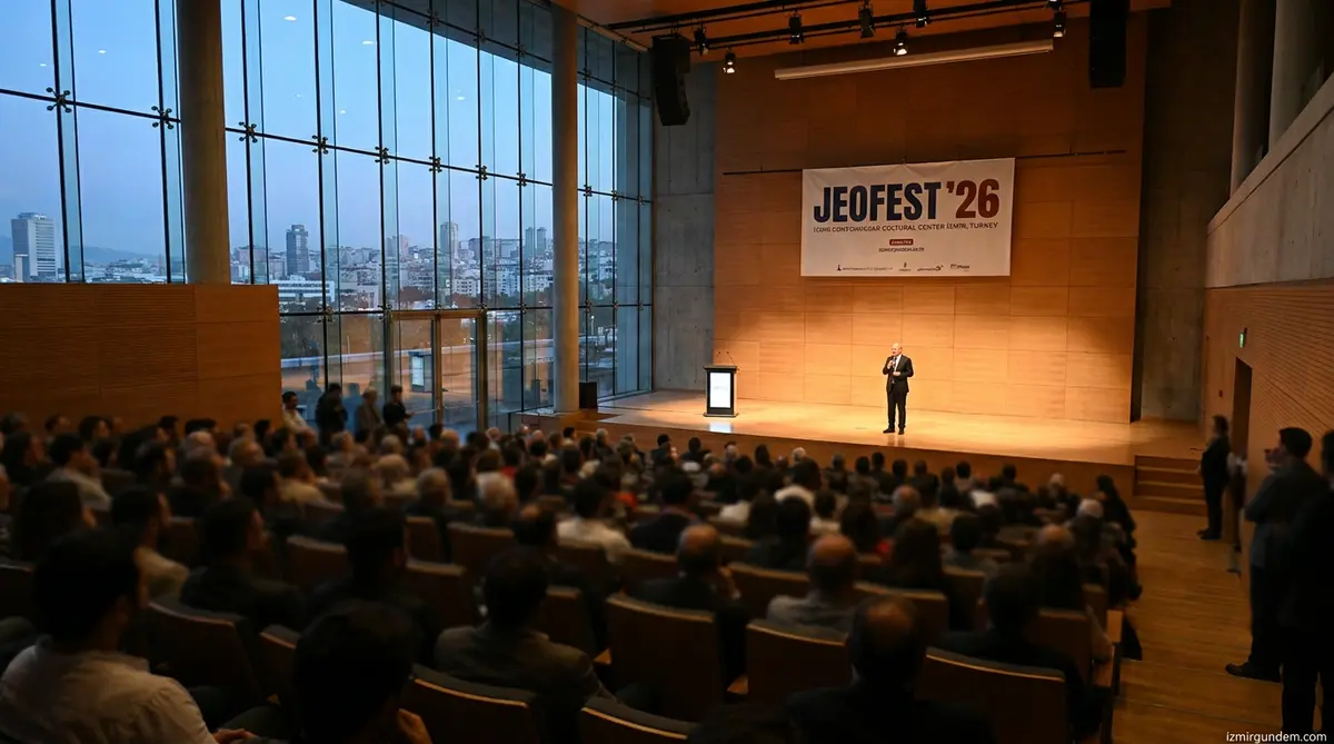 JEOFEST '26: Celal Şengör 23 Ekim'de Bornova'ya geliyor