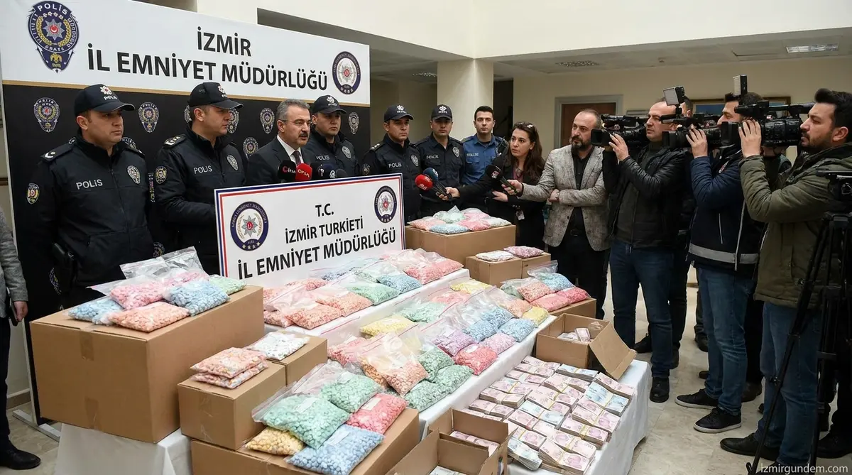 Karabağlar'da 25 Milyonluk Dev Operasyon: 310 Bin Hap Ele Geçirildi