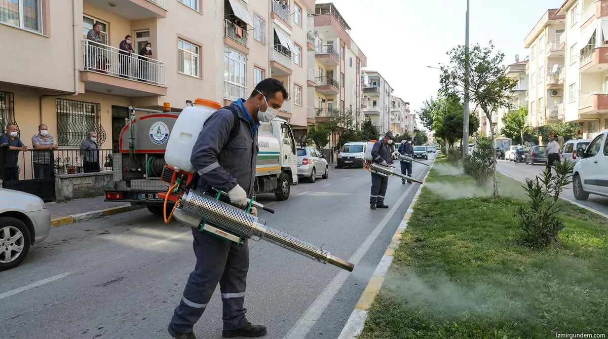 Karabağlar’da 58 Mahallede Sinek Seferberliği Başladı