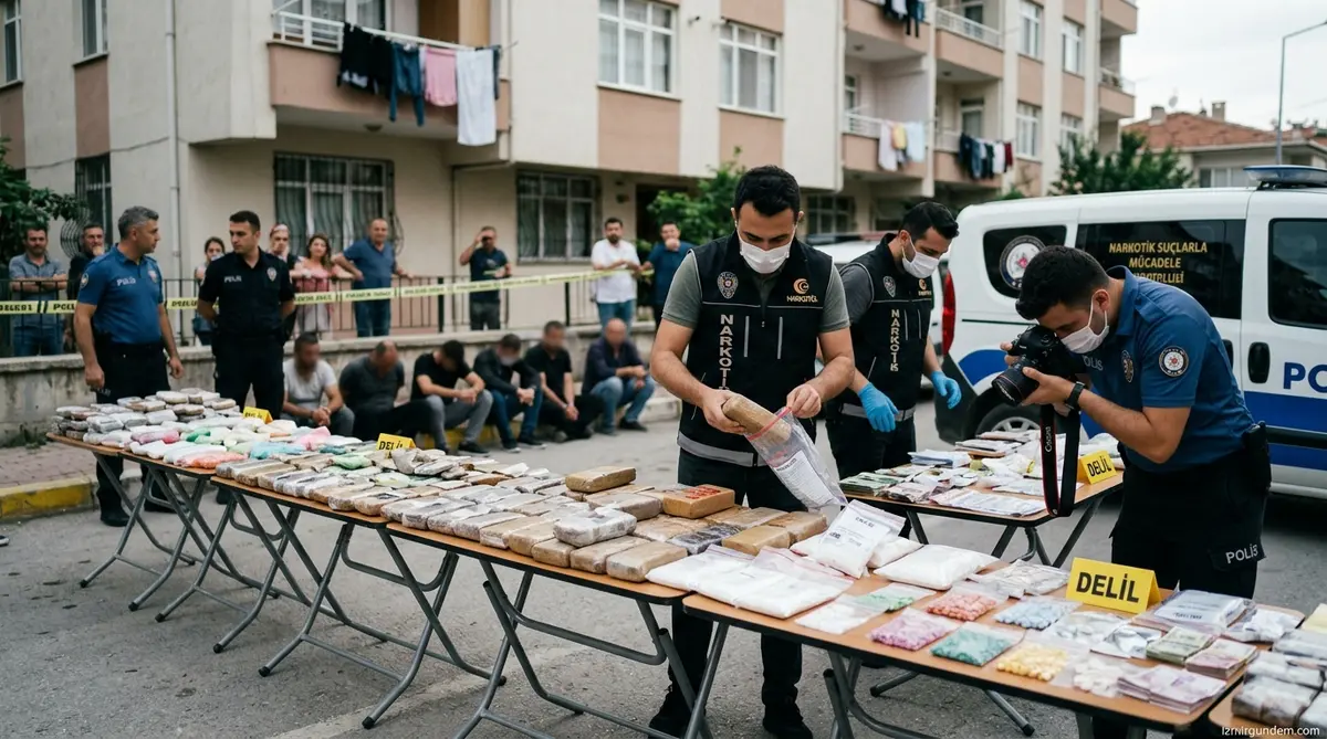Karabağlar'da Dev Operasyon: 2 Bin 620 Uyuşturucu...