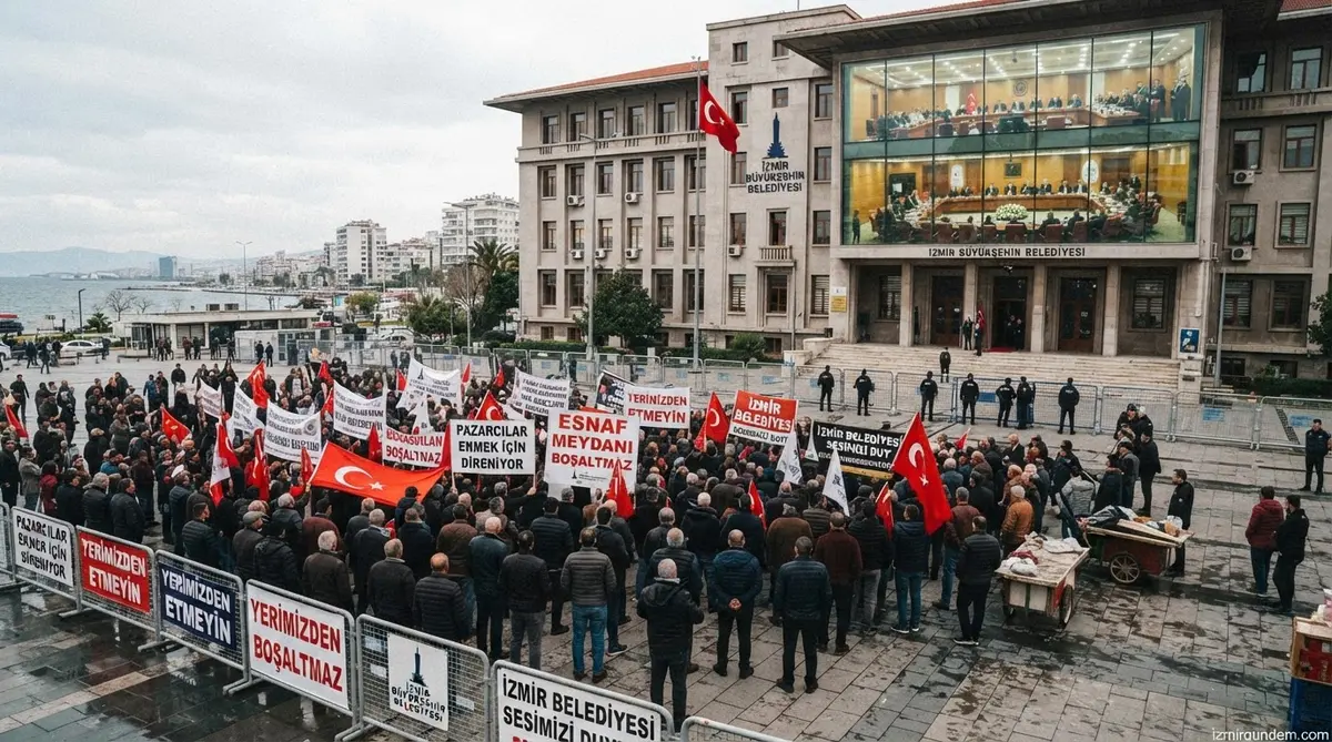 Karabağlar'da Pazarcı Esnafı Kazandı: Katı Atık Bedeli Düştü