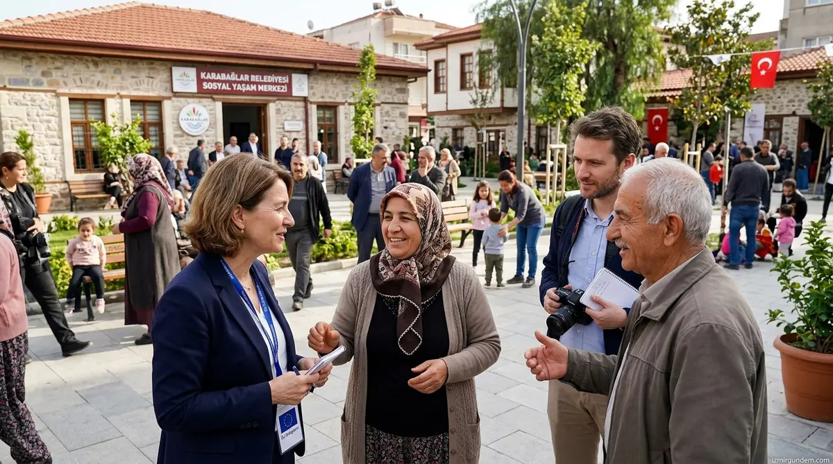 Karabağlar’ın Mahalle Modeli Avrupa’da Tam Not Aldı