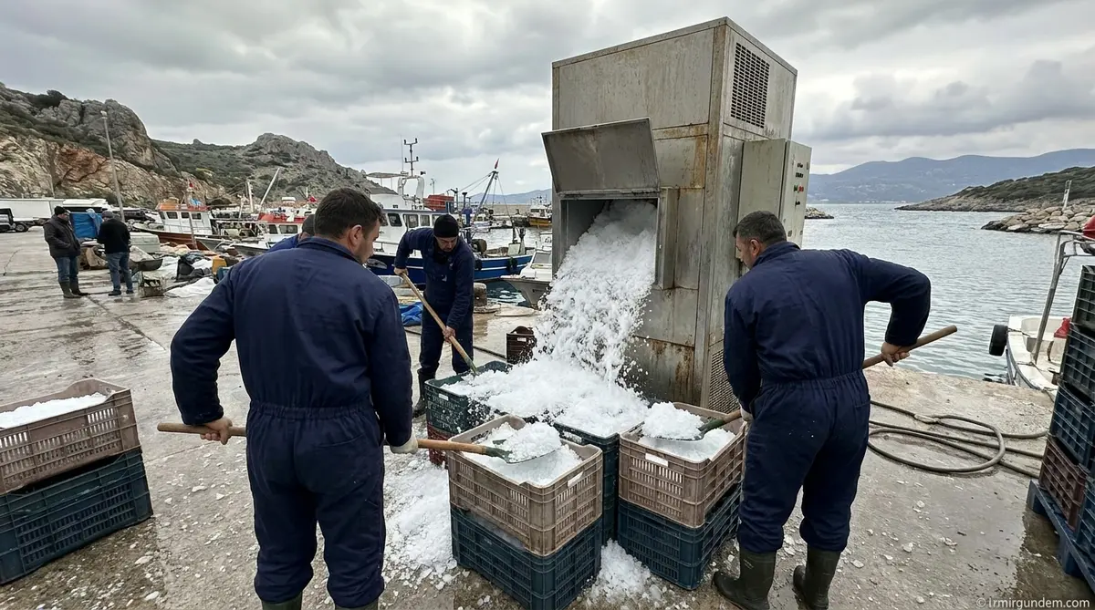 Karaburunlu Balıkçıların Buz Çilesi Bitti: 3 Saatlik Arayış Son Buldu