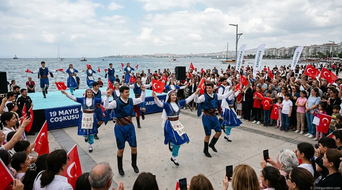 Karşıyaka 19 Mayıs Coşkusunu Festivalle Yaşıyor