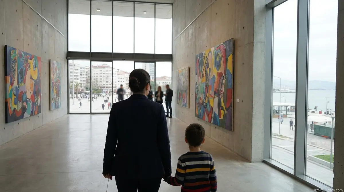 Karşıyaka Galeri Alt'ta Yeni Sezon: 6 Yaşındaki Ressamdan Özel Sergi