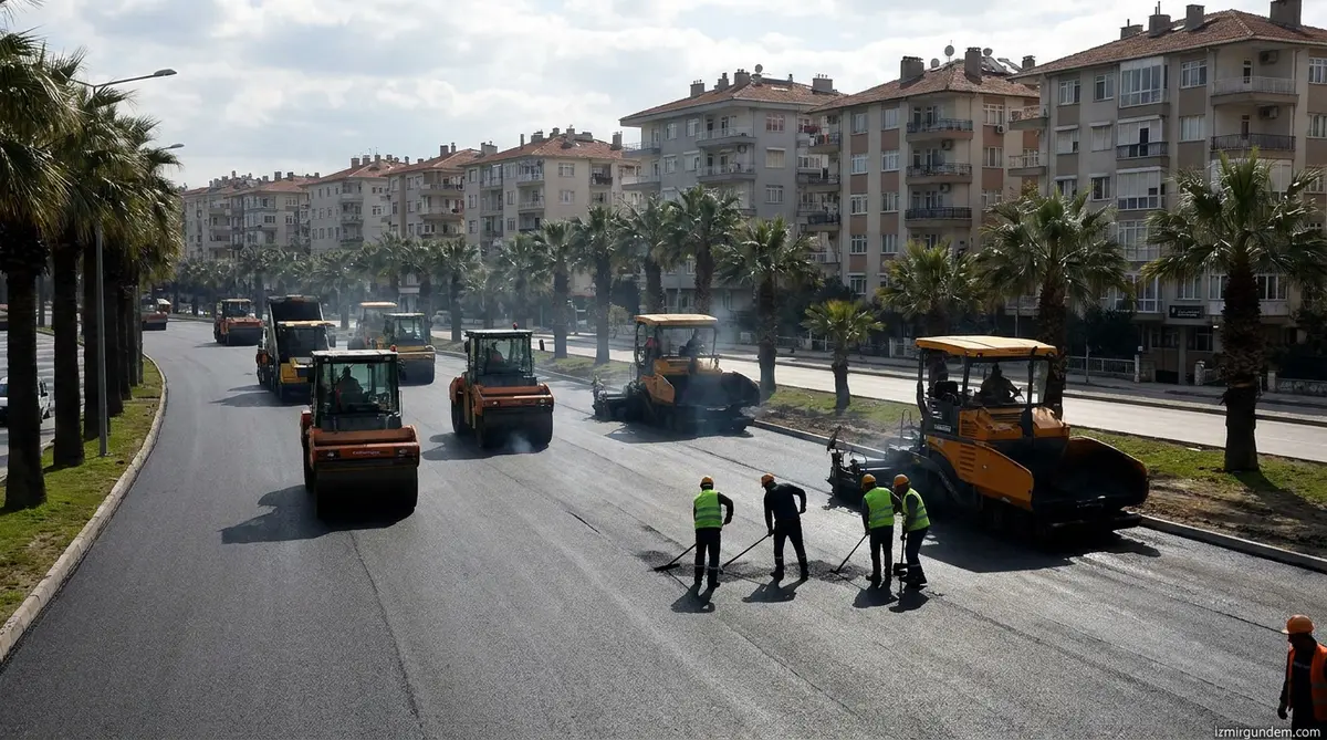 Karşıyaka Girne Bulvarı Yenilendi: 4 Kilometrelik Hat Tamamlandı