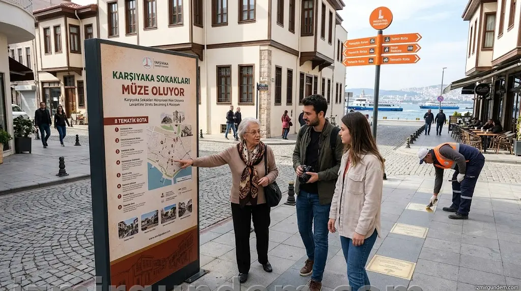 Karşıyaka Sokakları Müze Oluyor: 8 Tematik Rota ile Yeni Bir Dönem Başladı