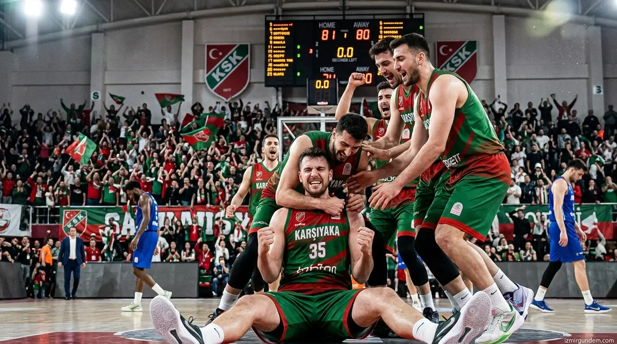 Karşıyaka Son Salise Basketiyle Ligde Kalmayı Başardı