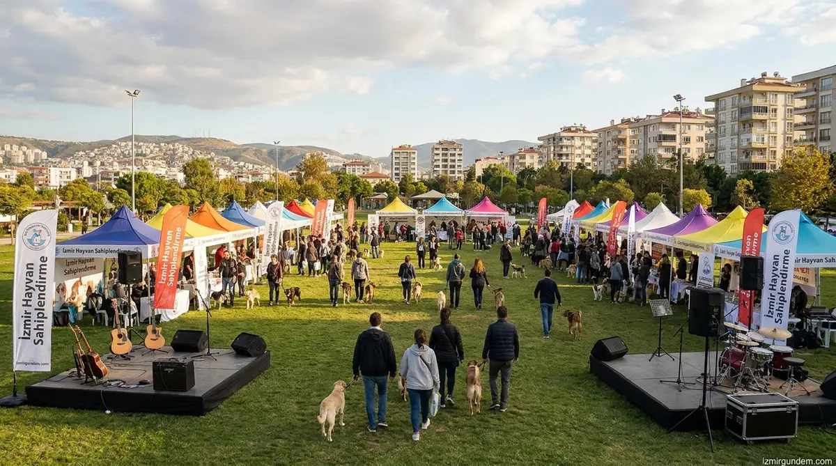 Karşıyaka Tay Park'ta 8 Can Dost Yeni Yuvasına Kavuştu