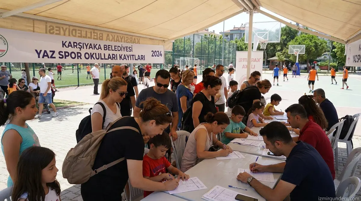 Karşıyaka Yaz Spor Okulları Kayıtları Başladı