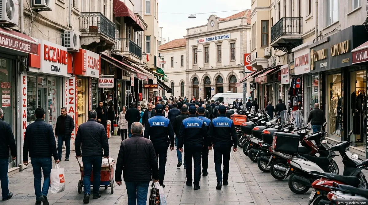 Karşıyaka Çarşısı'nda Araç Yasağı Denetimi: 09.00-23.00 Arasına Dikkat