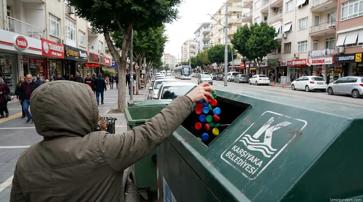 Karşıyaka'da 2 Ton Kapak Umuda Dönüştü: 4. Sandalye Teslim Edildi