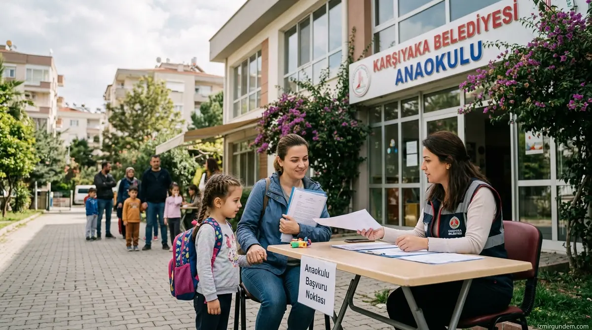 Karşıyaka'da Belediye Anaokulu Başvuruları Başladı