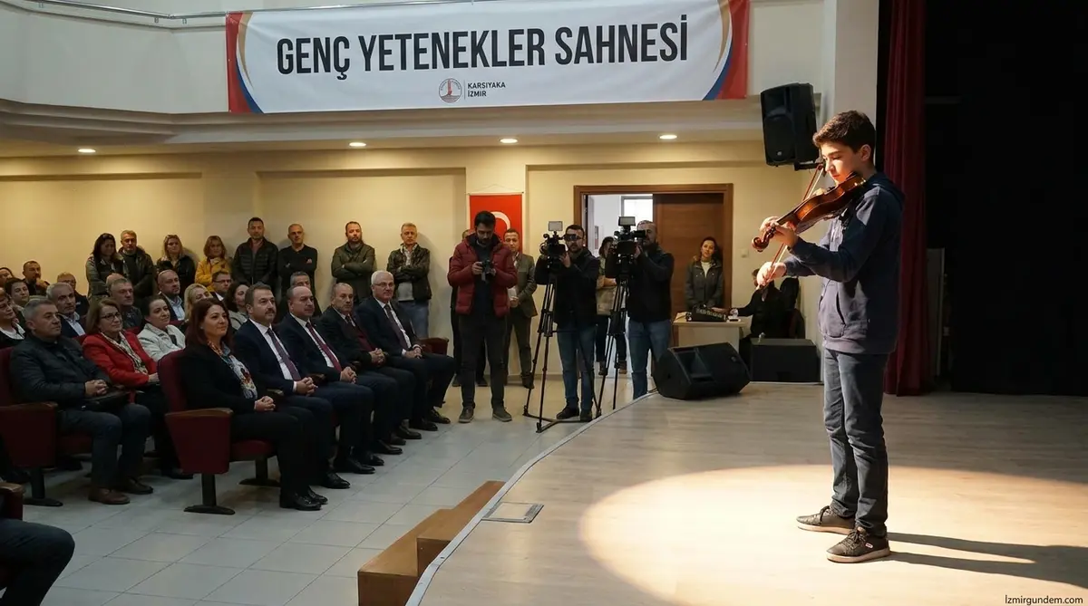Karşıyaka'da Genç Yetenekler İçin Sahne Zamanı