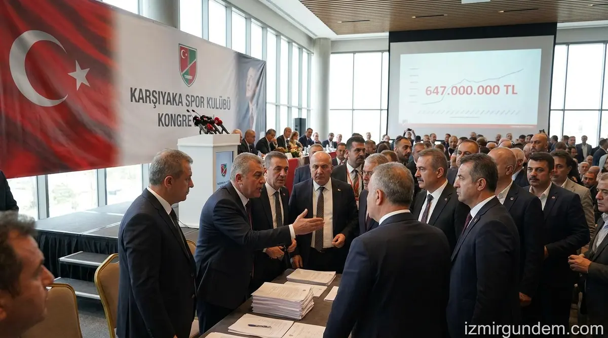 Karşıyaka'da Kongre Krizi: 647 Milyon TL Borç ve...