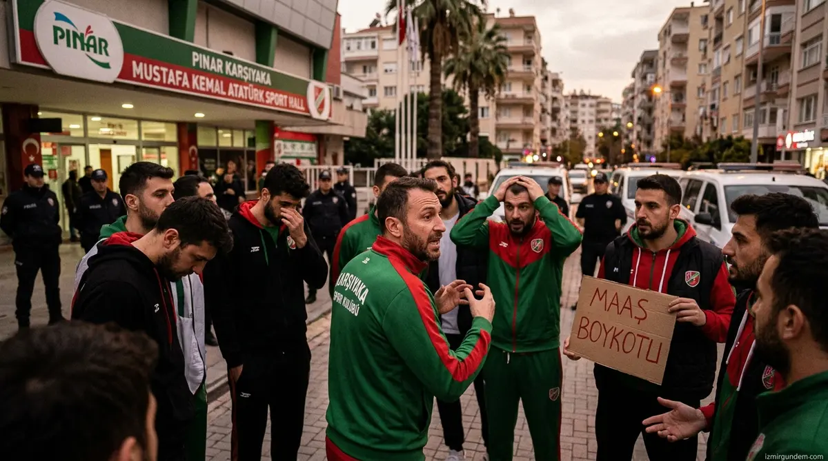 Karşıyaka'da Kongre Krizi ve Basketbolda Maaş Boykotu Patlak Verdi