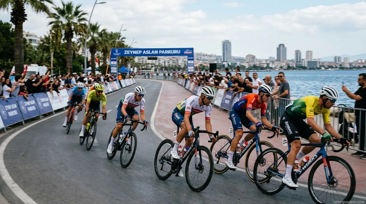 Karşıyaka'da Pedal Sesleri: Zeynep Aslan Parkuru'nda Adrenalin Dolu Yarış