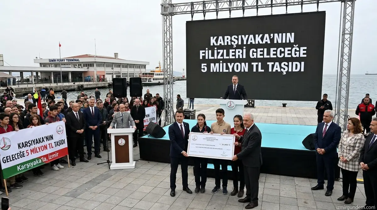 Karşıyaka’nın Filizleri Geleceğe 5 Milyon TL Taşıdı