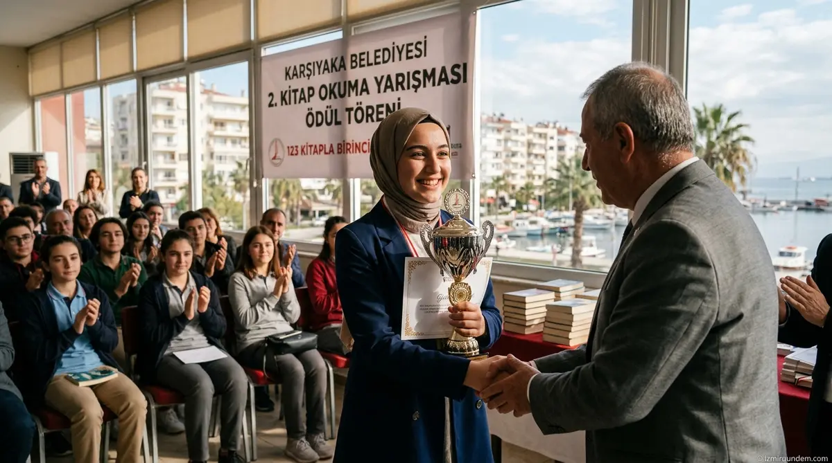 Karşıyaka’nın Kitap Şampiyonları Belli Oldu: 123 Kitapla Zirvede