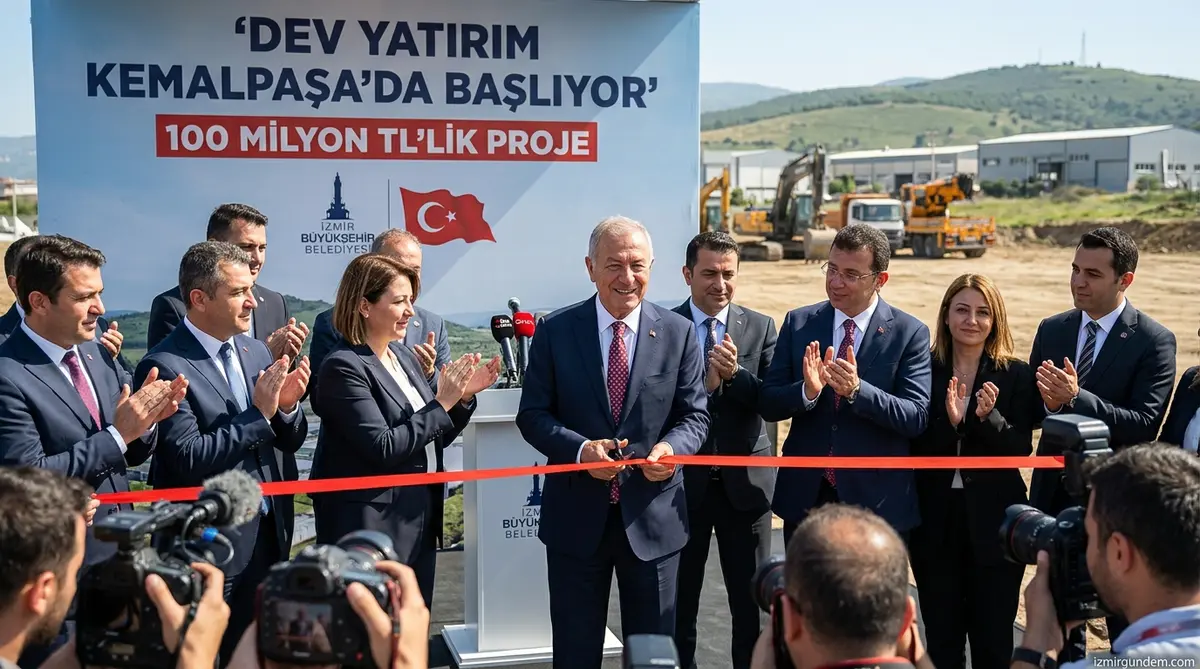 Kemalpaşa'da 100 Milyonluk Dev Yatırım Hamlesi
