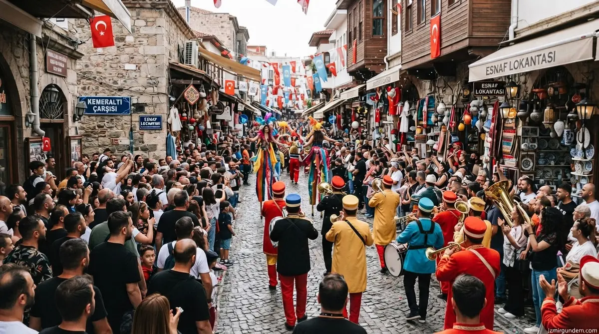 Kemeraltı Festivali Başladı: İzmir'in Kalbinde İki Günlük Şölen