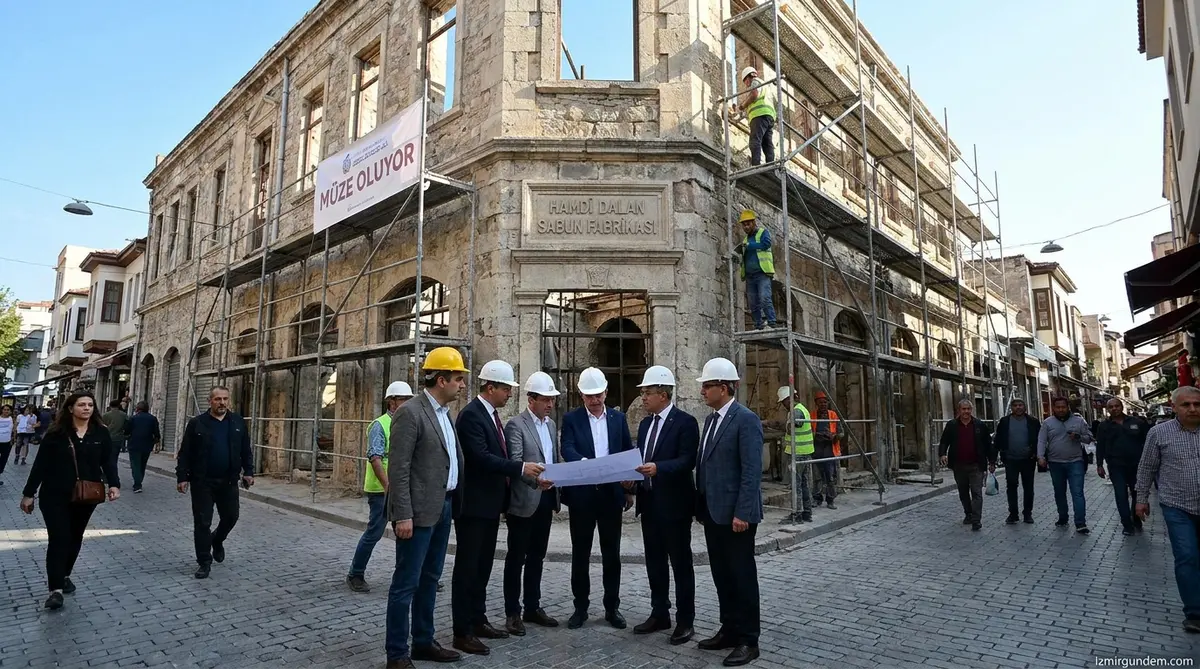 Kemeraltı Hamdi Dalan Sabun Fabrikası Müze Oluyor