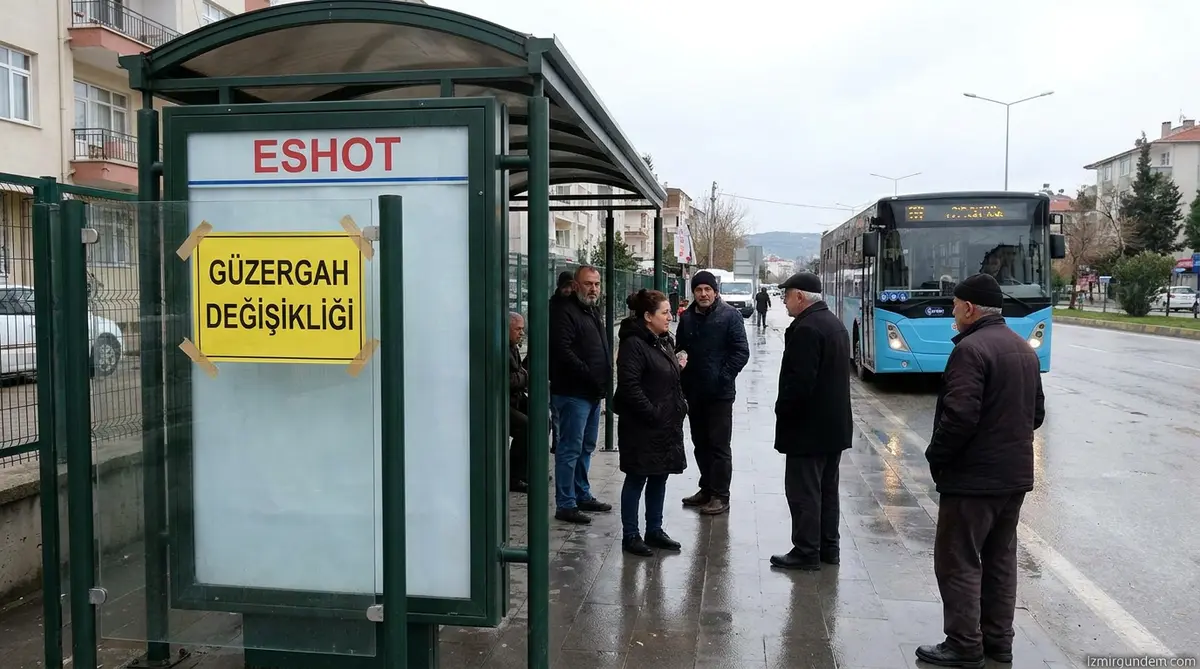 Kiraz'da ESHOT Güzergahları Değişiyor: Duraklar...