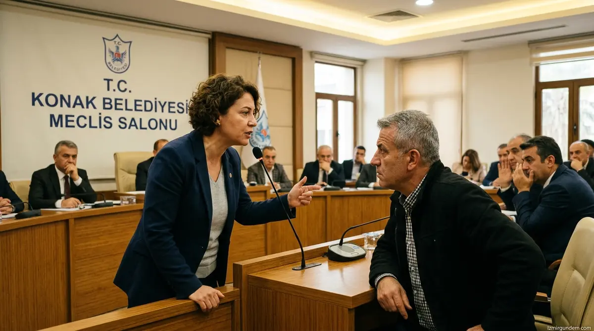 Konak Belediye Meclisi'nde Esnafa Ruhsat Müjdesi ve Sert Tahliye Tartışması