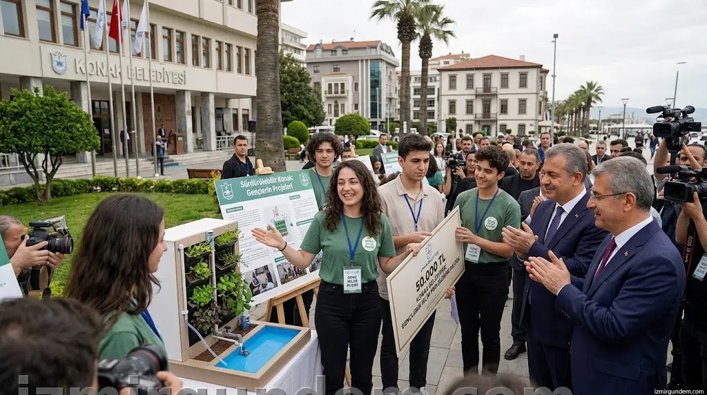 Konak Belediyesi Gençlerin İklim Projelerine 50 Bin...