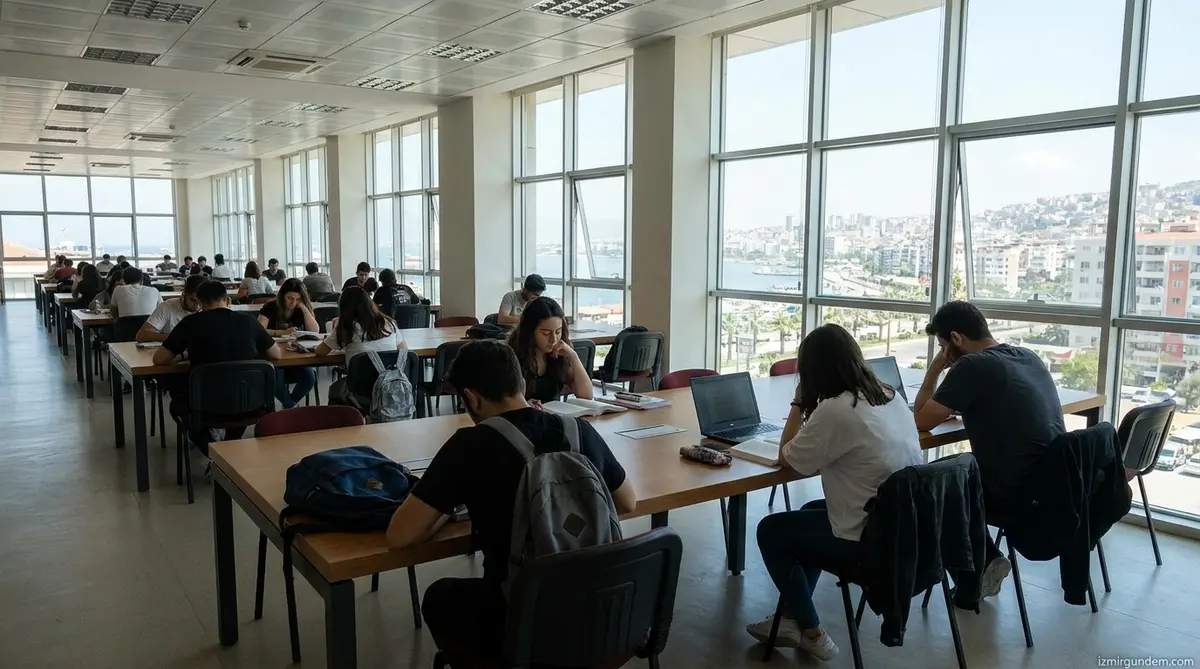 Konak Cumhuriyet Kütüphaneleri Sınav Maratonunda Gençlerin Adresi Oldu