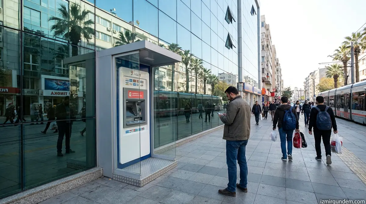 Konak Fevzipaşa Bulvarı'nda ATM Hırsızlığı: 7 Bin...